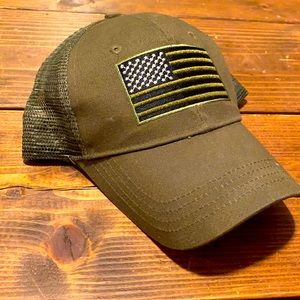 American flag hat